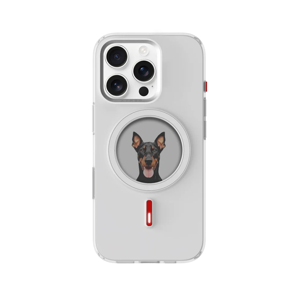 XTREM Coque MagSafe E-Ink iPhone 16 Pro Max Blanche (1)